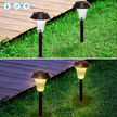 Zestaw Lamp Lampy Ogrodowe Solarne Wbijane Wodoodporne 41cm Zewnętrzne 6szt. (9)