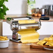 288 x Maszynka Krajarka do Makaronów Ciasta Pierogów Lasagne 3w1 Stalowa Ręczna  (11)