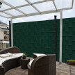 4 x Taśma Ogrodzeniowa 19cm x 35m Osłona Panelowa na Ogrodzenie Płot UV Zielona (10)