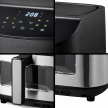 Frytkownica Beztłuszczowa Air Fryer 6L Frytownica 1500W 8 Programów Mocna (7)