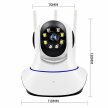 Kamera Bezprzewodowa Obrotowa 360 Niania Elektroniczna WiFi do Monitoringu  (7)