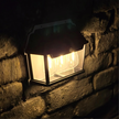 Lampa Solarna Led Potrójna Kinkiet Ogrodowy Elewacyjny z Czujnikiem Ruchu  (11)