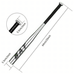 Kij Baseballowy Bejsbolowy Bat Aluminiowy 25