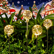 Lampy Lampki Solarne Ogrodowe Wbijane Lampa Led Kula Wodoodporne 4 szt  (12)