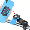Uchwyt z Tłumikiem Drgań na Telefon Rower Motor do Hulajnogi Nawigacji Mtb (5)