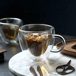 Kubek Miłosny Szklanka w Kształcie Serca Podwójna Ściana Żaroodporny 250 ml (8)