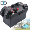 Pojemnik Skrzynka Akumulatorowa 12V Box na Akumulator z Woltomierzem 2x USB (12)