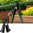 Łącznik Szczytowy Klips Trójnik Zawiasowy do Tyczek Ogrodowych 11mm 4szt  (7)