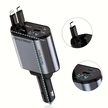 Ładowarka Samochodowa USB C IOS Przegub Zwijak 100W Szybkie Ładowanie 80 cm (3)