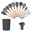 Zestaw Przyborów Kuchennych Przybory Kuchenne Silikonowe 12 Elementów