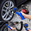 Pistolet Cyfrowy z Manometrem Elektroniczny do Pompowania Kół Opon Pompka 14Bar (6)