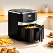 Frytkownica Beztłuszczowa Air Fryer 5L Frytownica 1500W 8 Programów Mocna (11)