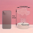 Lampka Nocna Love Serca 3D Illusion do Sypialni dla Dzieci Prezent USB (5)