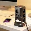Listwa Zasilająca Stojąca Ochronna Odgromowa 12 Gniazd + 5 Portów Usb Reset (10)