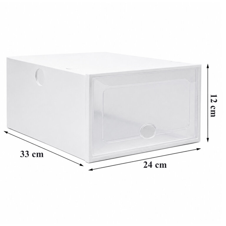 200x Szafka Modułowa Organizer na Buty Zamykana z Klapką 12 szt (5)