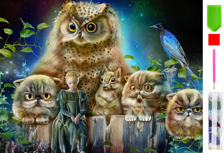 Diamond Painting Haft Diamentowy Mozaika Zestaw 5D 104 (1)