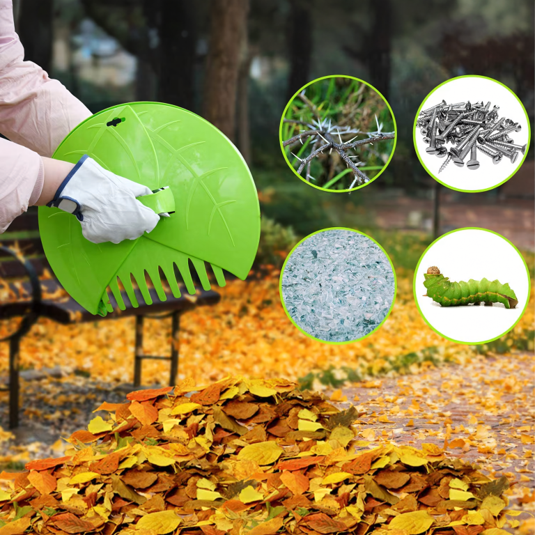 432x Zgarniacz Zbieracz Liści Plastikowe Grabie do Trawy do Ogrodu Chwytak  (8)