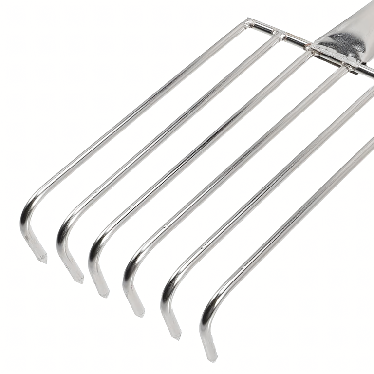Grabki Ogrodowe Ogrodnicze Metalowe Pazurki do Grabienia Spulchniania 6 Zębne 106 cm (5)