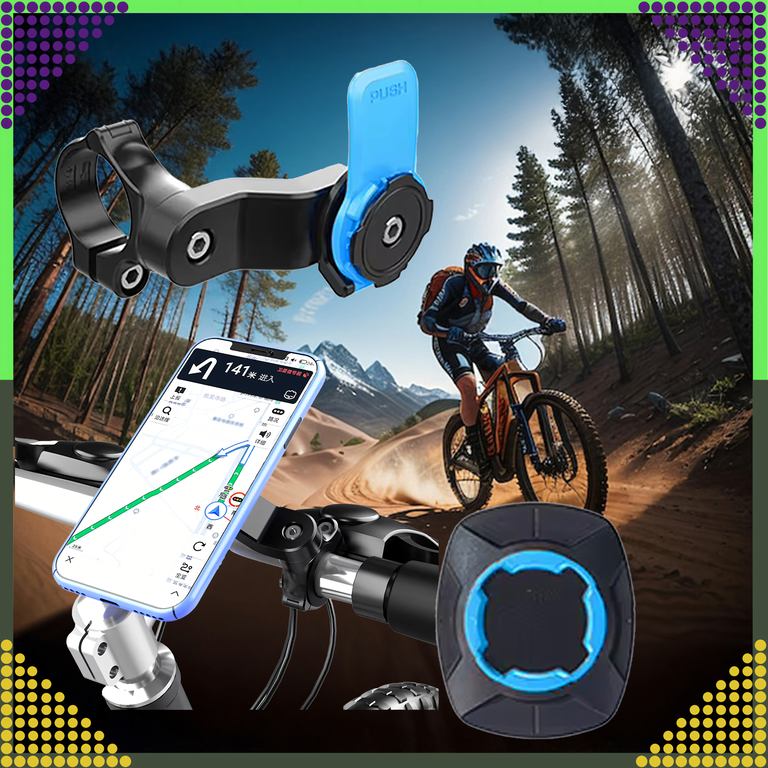 Uchwyt Rowerowy na Telefon Rower Motor do Nawigacji Uniwersalny Mtb (13)