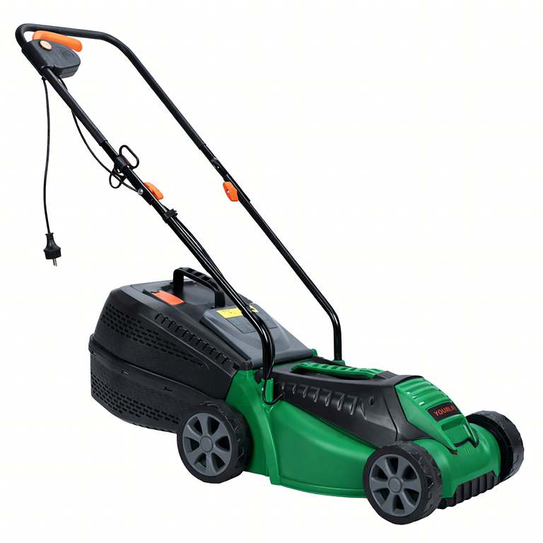 Kosiarka Elektryczna Lekka Mocna do Koszenia Trawy Duży Kosz 30L 1600W 32cm (3)