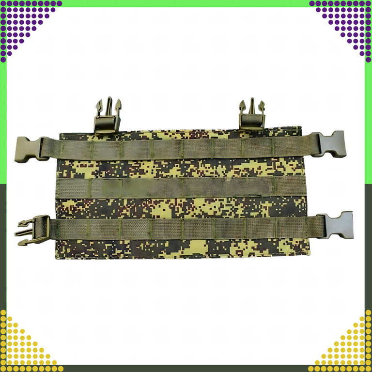 Kamizelka Taktyczna Wosjkowa Ochronna Molle Lekka Airsoft Zasobnik Asg (6)