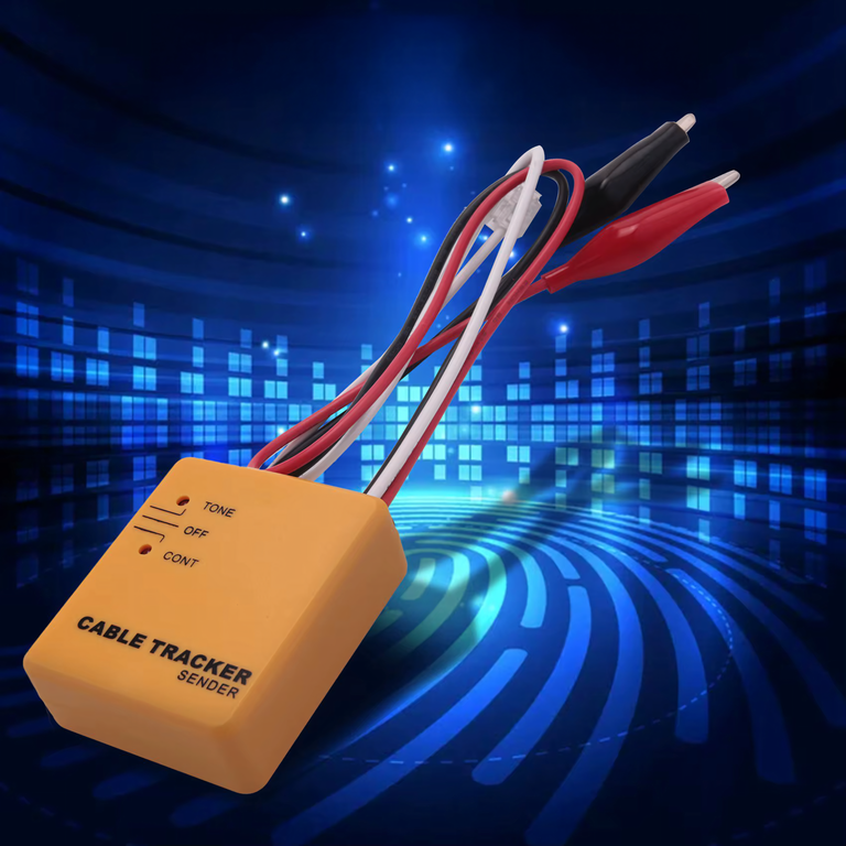 Wykrywacz Lokalizator Kabli Tester Sonda do Szukania Przewodów Rj11 Etui  (14)