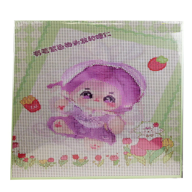 HAFT DIAMENTOWY 30x30 DIAMOND PAINTING MOZAIKA DIAMENTOWA OBRAZ ANIME  (2)
