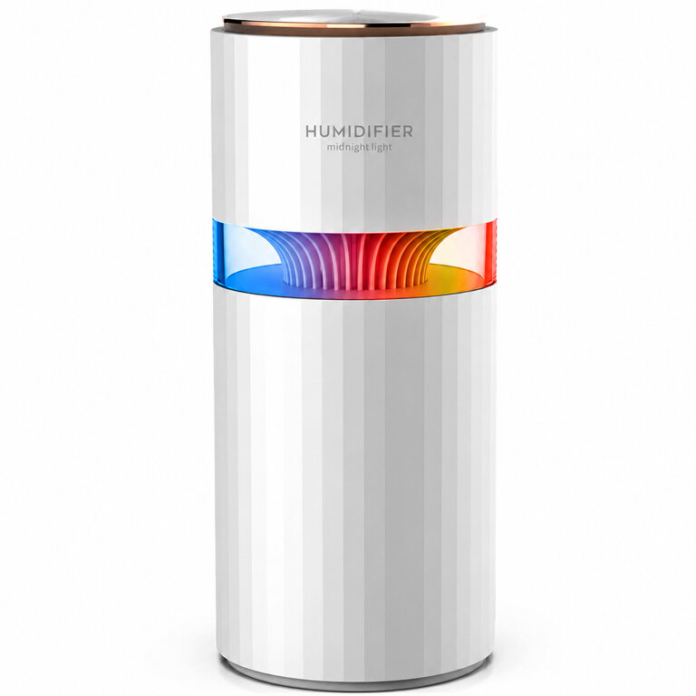Nawilżacz Powietrza Dyfuzor do Samochodu z Lampką Podświetleniem Led 400ml  (3)