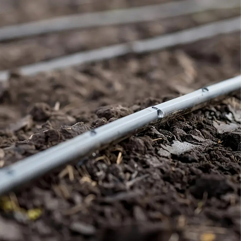 Linia Kroplująca 33cm Fi 16mm Nawodnienie Kropelkowe Wąż Kroplujący 100m (16)
