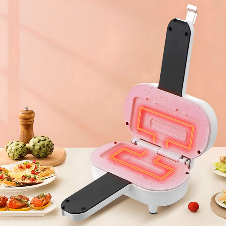 Toster Opiekacz do Kanapek Tostów Sandwich 700W Nieprzywierająca Powłoka (15)