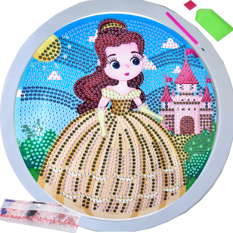 HAFT DIAMENTOWY 20x20 DIAMOND PAINTING MOZAIKA DIAMENTOWA OBRAZ Z RAMKĄ  (1)
