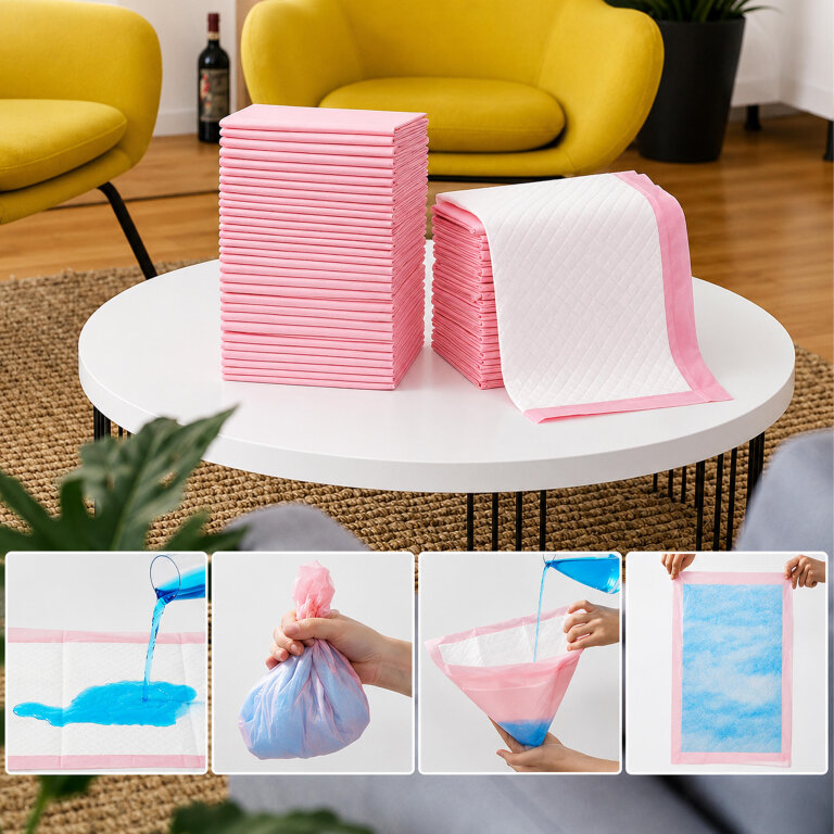 Paleta 168 x Podkłady Maty Higieniczne dla Psa Kota do Nauki Sikania 60x90cm Grube 50 szt (8)