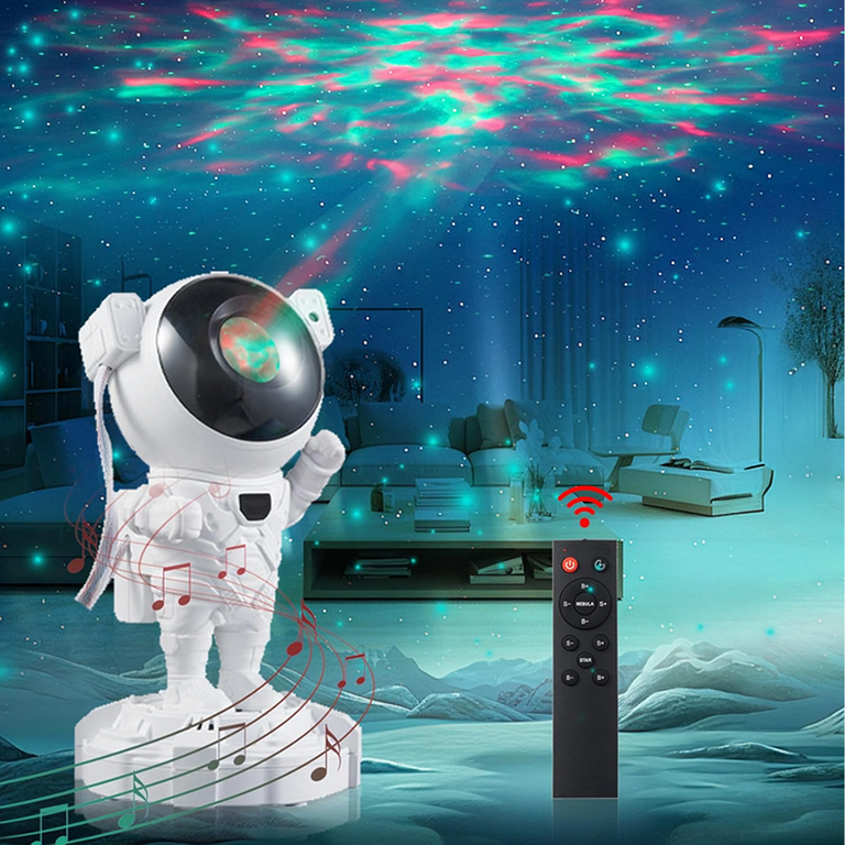 Projektor Gwiazd Astronauta Lampka Nocna Rzutnik dla dziecka Kosmos Pilot (12)