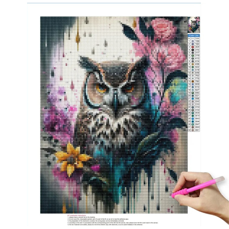 DIAMOND PAINTING AKCESORIA ZESTAW DO HAFTU DIAMENTOWEGO HAFT DIAMENTOWY  (11)