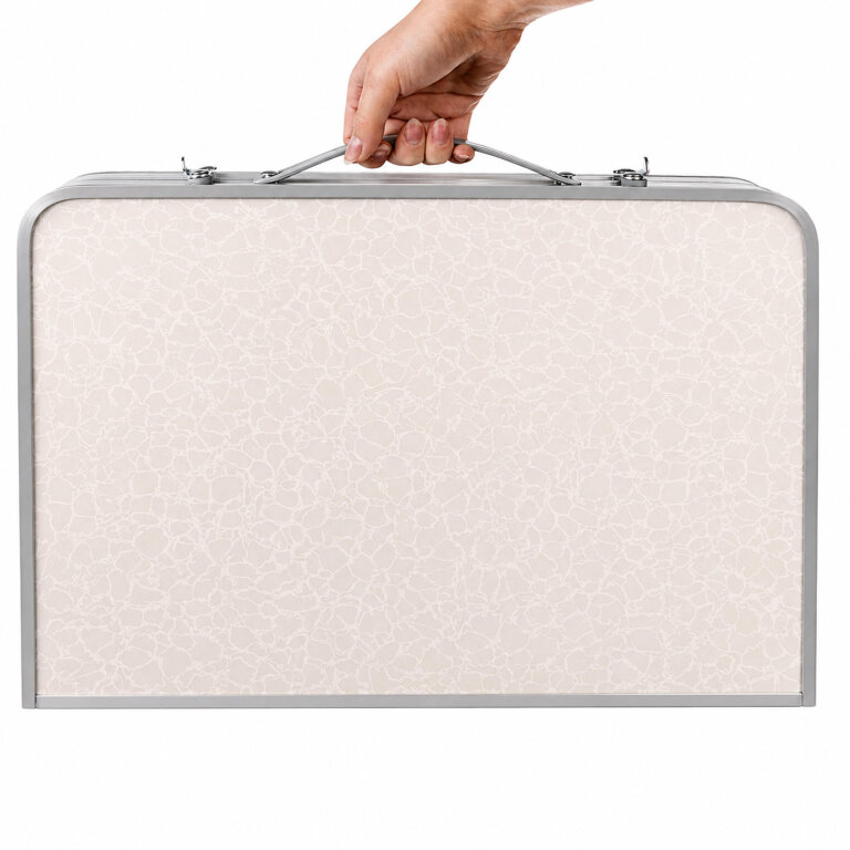 Stolik Turystyczny Składany Aluminiowy Przenośny Biwakowy Wędkarski 61x41cm (5)
