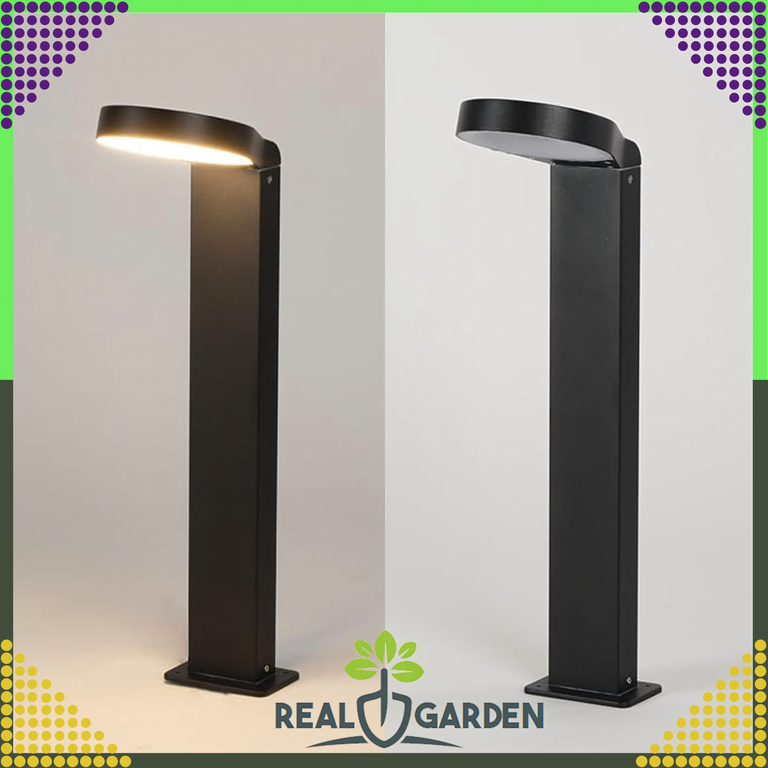 Lampa LED 18W Ogrodowa Nowoczesna 60cm Zewnętrzna Słupek Stojąca Okrągła (3)