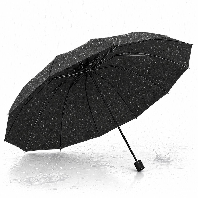 Parasol Składany Automat Parasolka Wodoodporna Przeciwsłoneczna 12 Żeber (5)