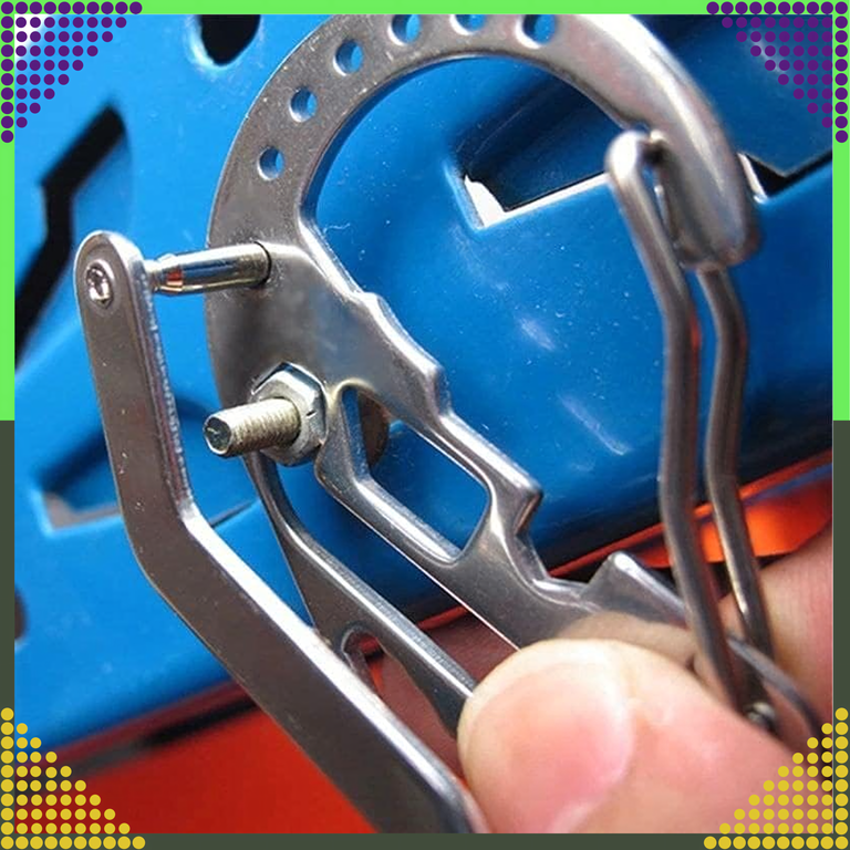 Brelok Breloczek Karabińczyk do Kluczy Wielofunkcyjny Survival Multi-Tool (12)