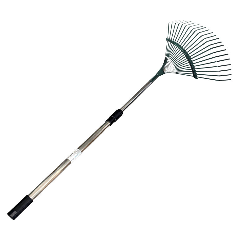 Grabie do Liści Trawy Wachlarzowe 42cm Ogrodowe z Kijem Teleskopowym 150 cm (3)