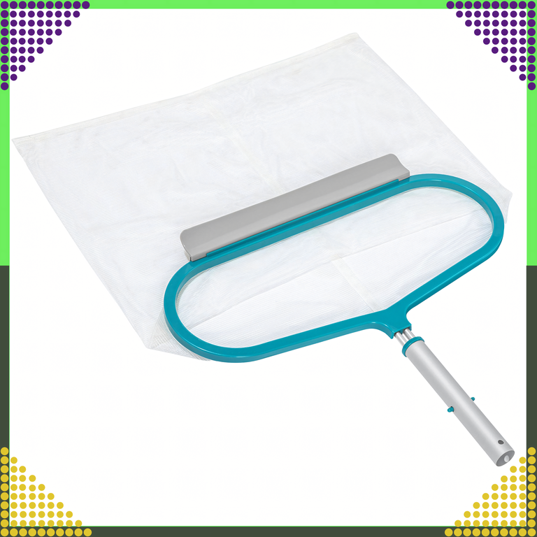 Bestway 58661 AquaNet Deluxe Siatka Zbierak Basenowy do Liści 50x48x2,8 cm (3)