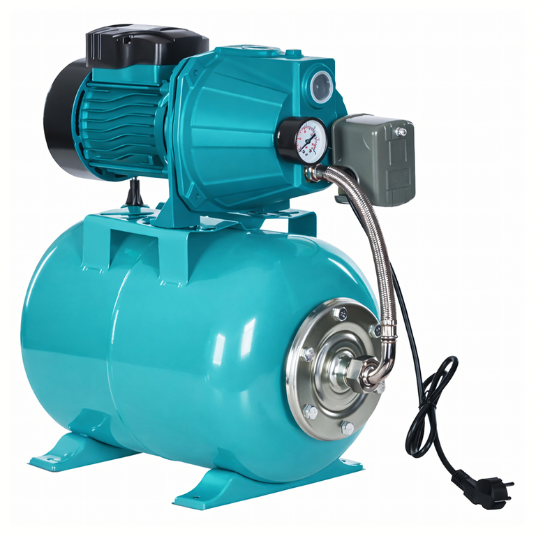 17x Hydrofor do Wody Pompa Hydroforowa Zbiornik 24L 750W Zestaw Wydajny Mocna (3)