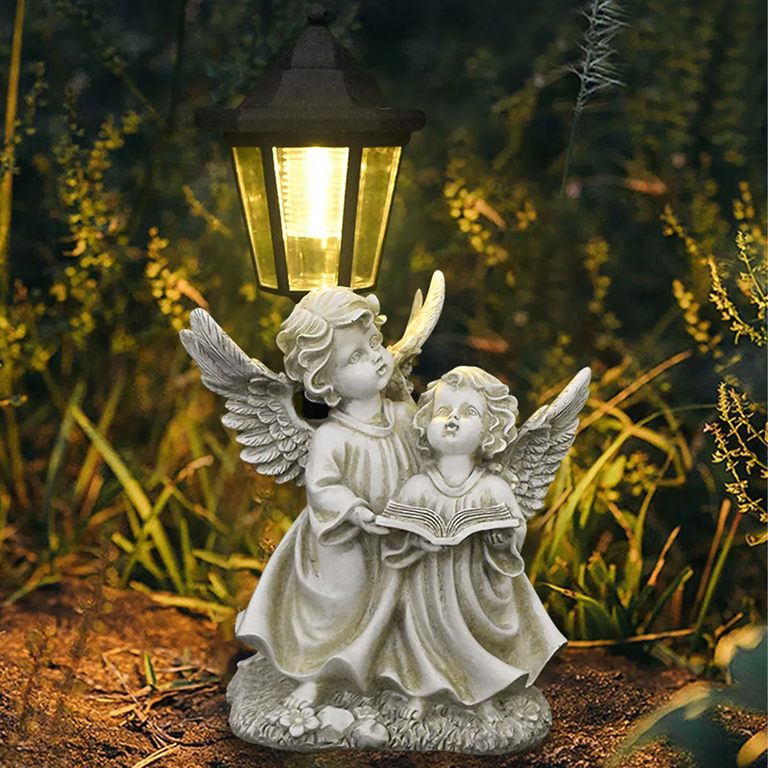 136 x Aniołek Solarny Lampion Znicz Dekoracja na Cmentasz do Ogrodu  (15)
