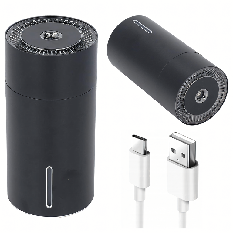 Nawilżacz Powietrza Samochodowy Mini Dyfuzor Zapachowy USB Mgiełka (1)