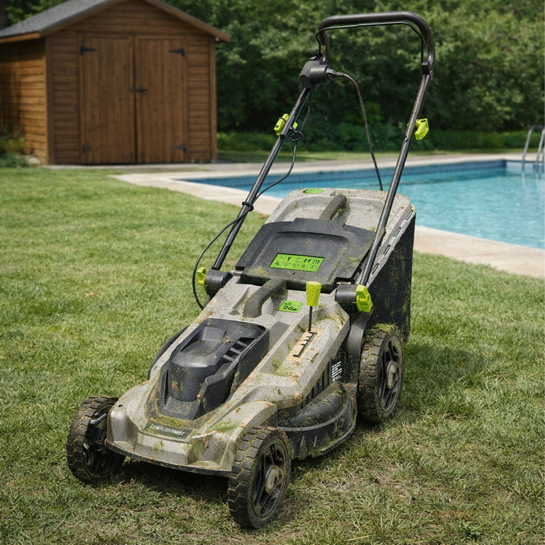 20x Kosiarka Elektryczna Lekka Mocna do Koszenia Trawy Duży Kosz 50L 2400W 43cm (9)