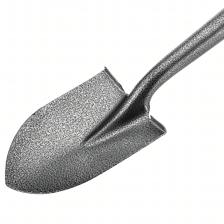 Szpadel Metalowy Łopata Ogrodowa Prosta z Metalowym Trzonkiem 100 cm Mocna (3)