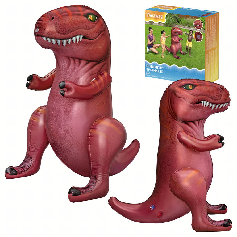 Bestway 52294 Zabawkowy Spryskiwacz Zraszacz Wodny Dinozaur 99x76x122 cm (1)
