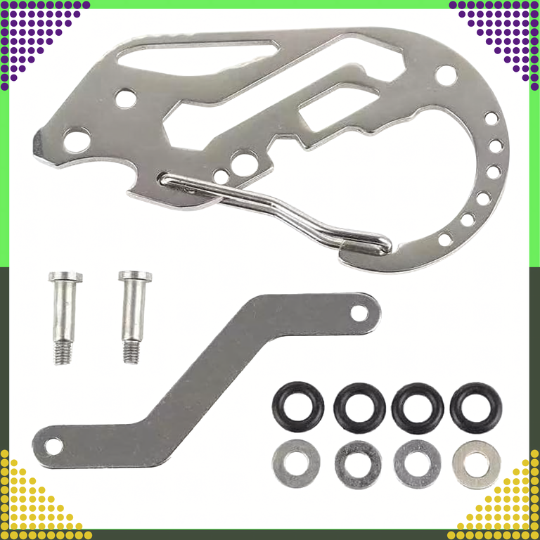 Brelok Breloczek Karabińczyk do Kluczy Wielofunkcyjny Survival Multi-Tool (3)