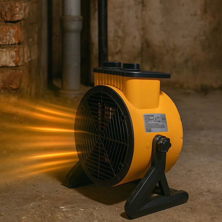 Nagrzewnica Elektryczna Dmuchawa 2kW Farelka Grzejnik Termostat 2000W (11)