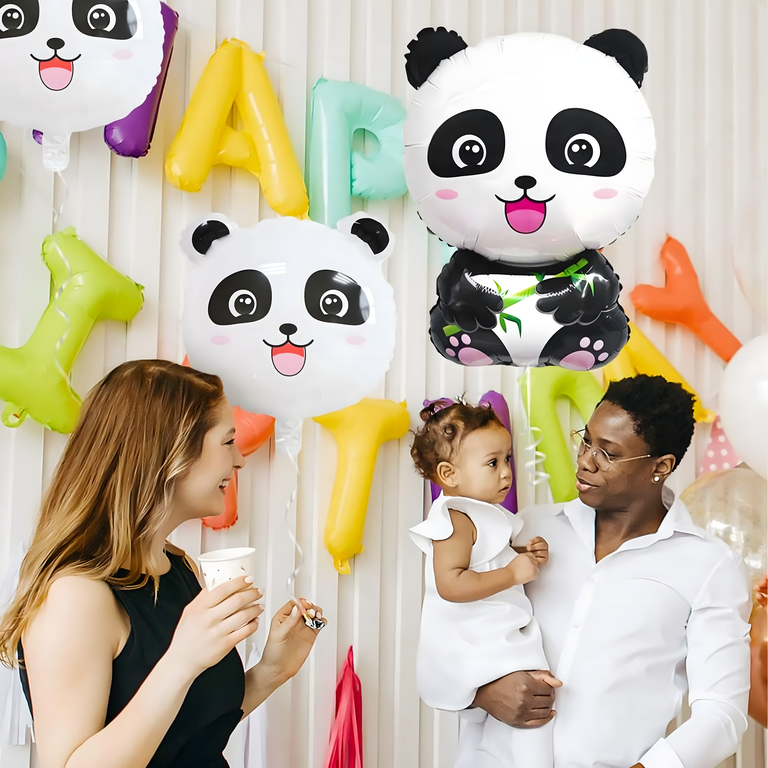 Zestaw Balonów Urodzinowych Panda Zwierzęta na Urodziny Przyjęcia 5 szt (8)