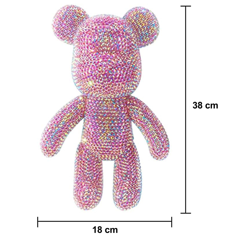 Diamond Painting Haft Diamentowy Zestaw 5D FIGURKA DUŻY MIŚ 38 cm (10)